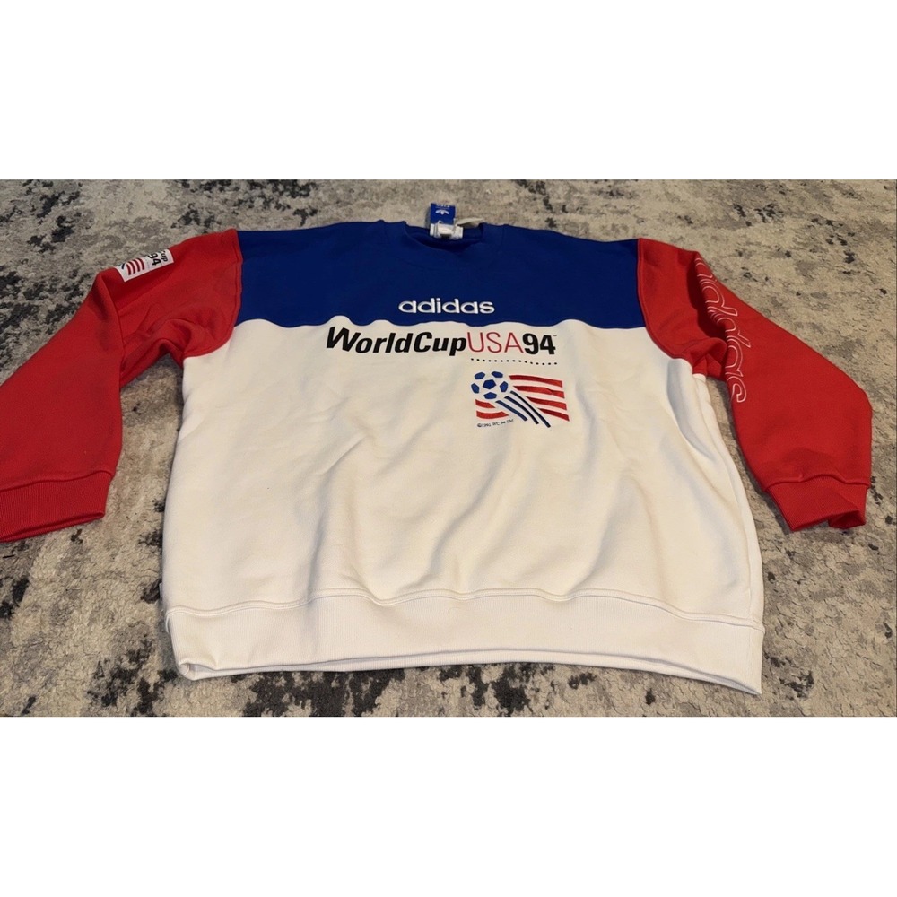 Adidas Team USA 94 World Cup Sweatshirt Sz x-Large XL 1994 Soccer Throwback NEW